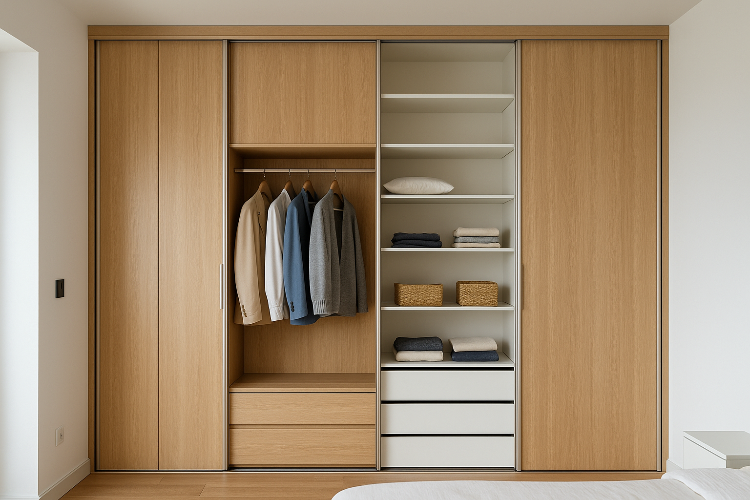 jak vybrat vestavěnou skříň, která vám bude sloužit roky